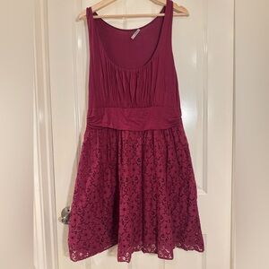 Mai Tai Rich Burgundy Top